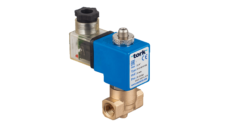 S1015 SERİSİ TORK GENEL MAKSAT NORMALDE KAPALI 3 YOLLU 0-6 BAR SOLENOİD VALFLER